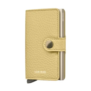 Secrid Miniwallet Pebble Butter Yellow